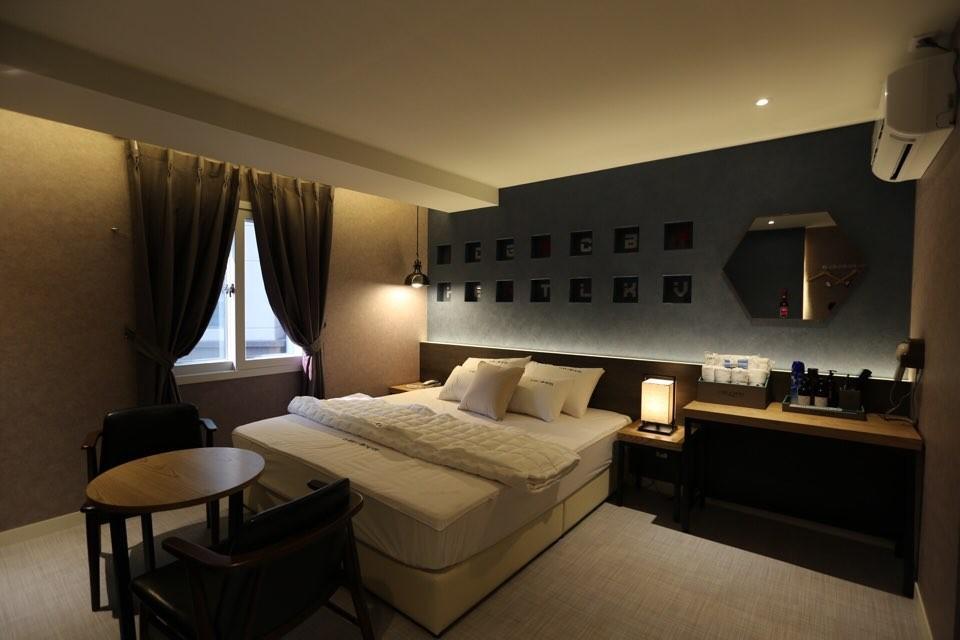 Gupo Idea Hotel Busan Bagian luar foto